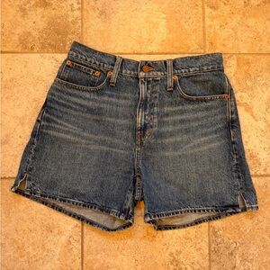 Madewell Relaxed Mid-Length Denim Shorts